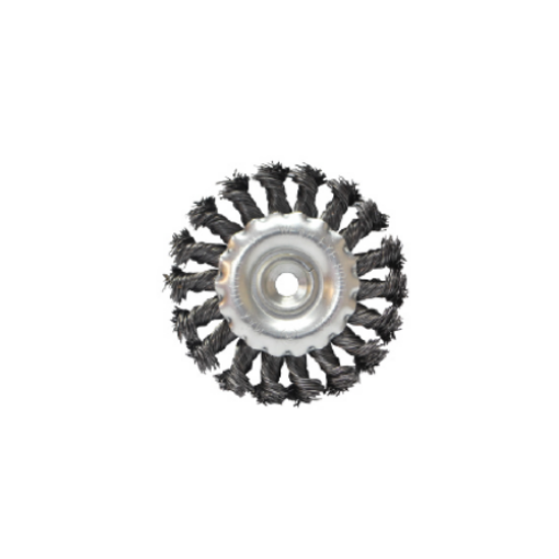 图片 NIETZ SOBAR TWIST KNOB WHEEL BRUSH (S304) 4IN