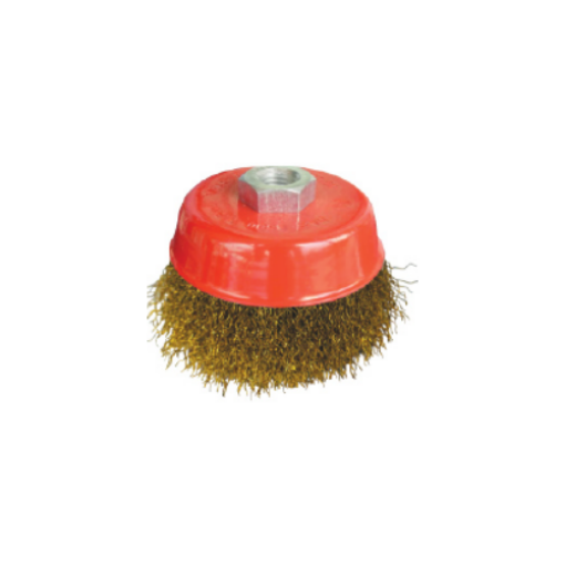 Picture of NIETZ SOBAR BRASS COATED CUP BRUSH 3IN BC(M10X1.5)