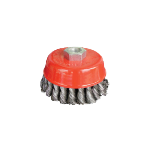 Picture of NIETZ SOBAR TWIST KNOB CUP BRUSH 4IN M14X2.0