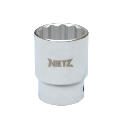 图片 NIETZ 3/4IN DRIVE CHORME SOCKET (12PT) 24MM