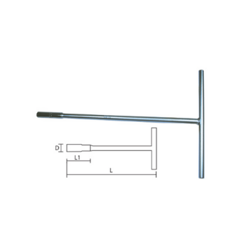 图片 NIETZ T-HANDLE DEEP SOCKET WRENCH (6 PT) 12MM
