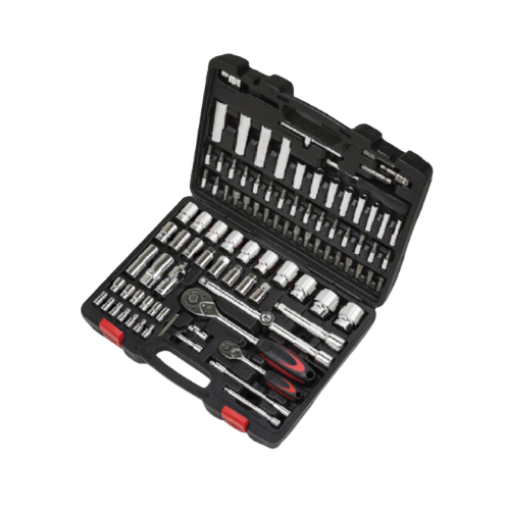 图片 NIETZ 1/2IN & 1/4IN DRIVE MASTER COMB SOCKET 97PCS