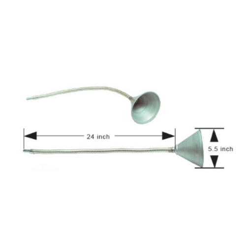 Picture of NIETZ STEEL FUNNEL WITH FLEXIBLE TUBE 60CM/24IN