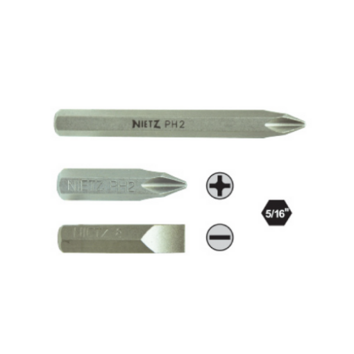 Picture of NIETZ HEAVY DUTY IMPACT DRIVE BIT SL1.2X8