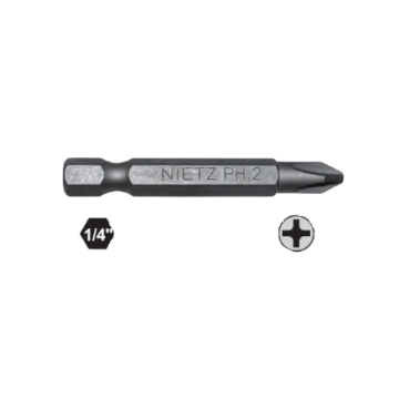 图片 NIETZ POWER PHILIP DRIVER BIT PH2X100MM