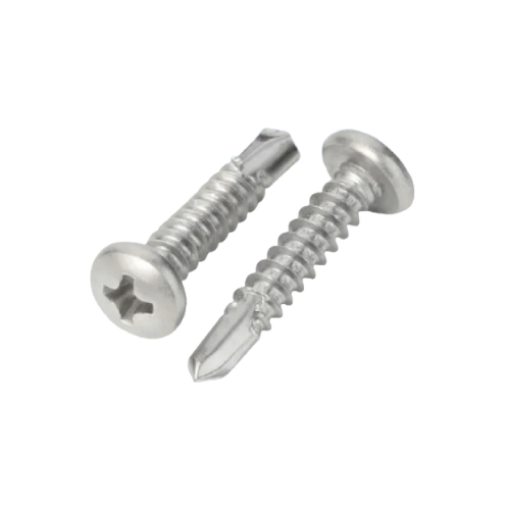 图片 NIETZ PAN HEAD SELF DRILLING SCREW #8X1-1/2IN 1000/BX