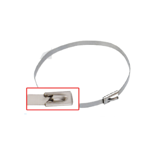 图片 NIETZ SOBAR SS304 B.LOCK CABLE TIE #50 8INX4.6MM