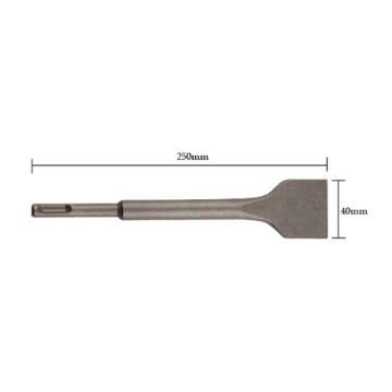 Picture of NIETZ SOBAR SPADE STRAIGHT SDS + CHISEL 14X250X40MM 50/CTN