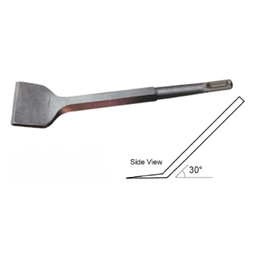 图片 NIETZ SOBAR SPADE BEND SDS PLUS CHISEL 14X250X40MM