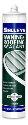 Picture of SELLEYS AWNING & ROOFING SEALANT 400ML GREY