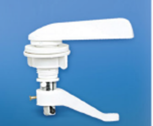 图片 TECHPLAS PVC LEVER HANDLE WITH CHROME PLATED METAL ROD FAL-1003A