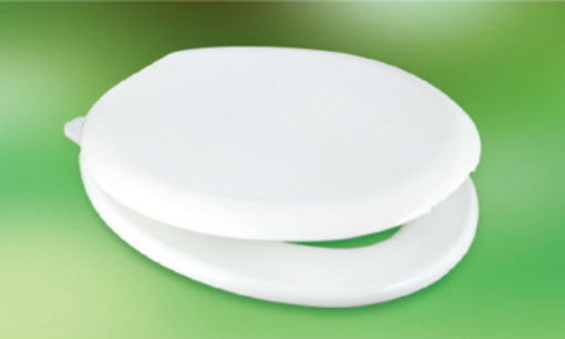 图片 TECHPLAS DELUXE LIGHT DUTY TOILET SEAT & COVER LIGHT BLUE TSL-4113