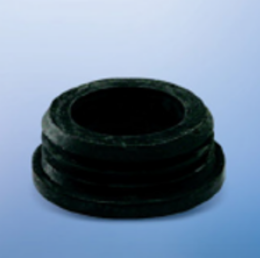 Picture of TECHPLAS RUBBER INLET CONNECTOR 38MM BLACK FAC-1005C