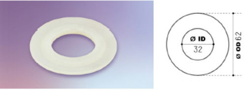 Picture of TECHPLAS SILICON RUBBER SEAL FOR L100 OUTLET VALVE DIY BAG FAA-1052