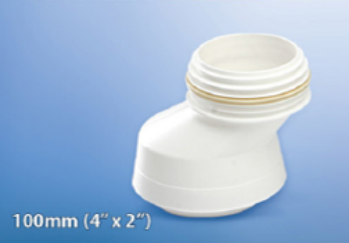 Picture of TECHPLAS WC FLEXIBLE OFF SET CONNECTOR 4X2IN 1035