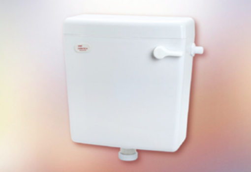 Picture of TECHPLAS DURATECH LOW LEVEL PLASTIC CISTERN C/W FRONT LEVER PULL WHITE PCL-1109-LL