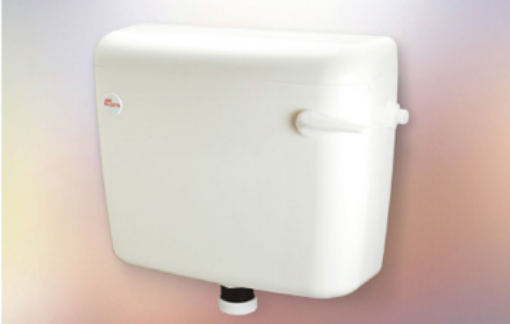 Picture of TECHPLAS ELEGEN LOW LEVEL PLASTIC CISTERN 9L C/W SIPHON WHITE PCL-1103-LL