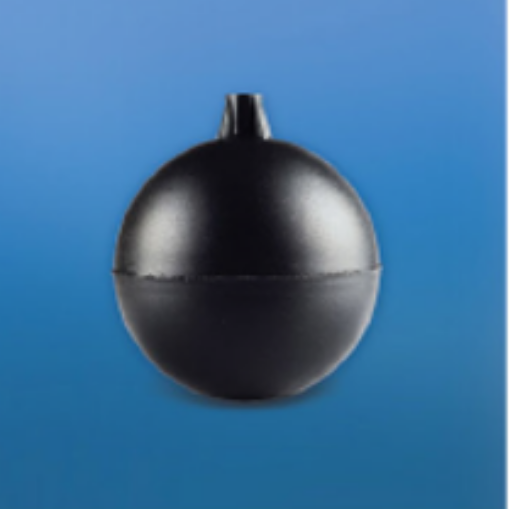 图片 TECHPLAS POLY FLOAT BLACK 1/2IN SMLL PP FAF-1009B