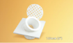 Picture of TECHPLAS PLASTIC FILTER GRATING 6IN PPG-3113