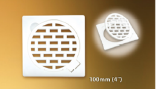 Picture of TECHPLAS PLASTIC GRATING DOUBLE 4IN PPG-3115A