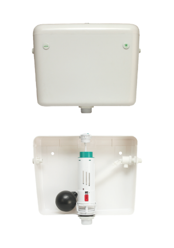 Picture of VINYL PLASTIC LOW-LEVEL CISTERN TPE1111 - CP