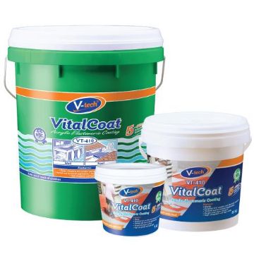 Picture of V-TECH VT41020K COAT ACRYLIC POLYMER-WHITE-20KG