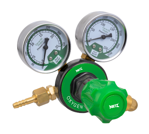 Picture of NIETZ REGULATOR (BRASS) OXYGEN 0048