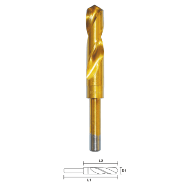 Picture of NIETZ HSS 1/2IN SHK C.M2 DRILL 118D - 17.5MM 10/CTN