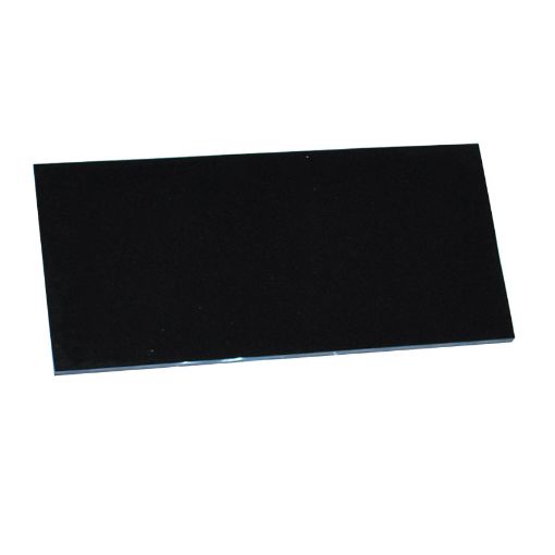Picture of NIETZ BLACK PROTECTIVE GLASS 108X50X3MM/2X4IN 10# BLACK