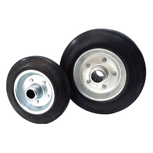 图片 NIETZ RUBBER CASTOR WHEEL 5IN