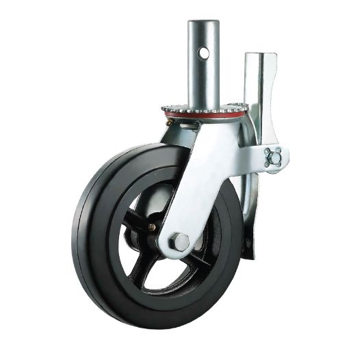 Picture of NIETZ SCAFFOLDING SWIVEL WHEEL WITH BRAKE 8IN