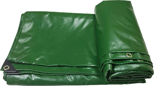 Picture of NIETZ MEDIUM DUTY REINFORCED GREEN PVC CANVAS SHEET 30X30FT