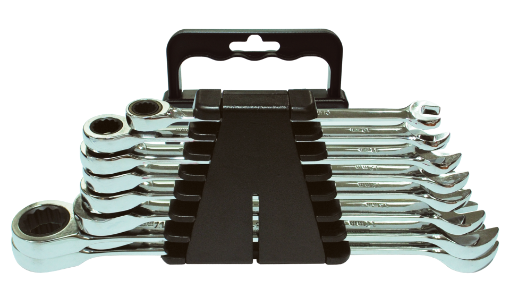 Picture of NIETZ GEARTECH COMBINATION WRENCH SET 8PC
