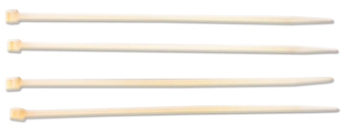 图片 NIETZ WHITE NYLON 6/6 CABLE TIE 100PCSX10IN