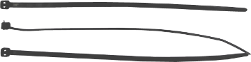 Picture of NIETZ BLACK NYLON 6/6 CABLE TIE 100PCSX15IN 80PK/CTN