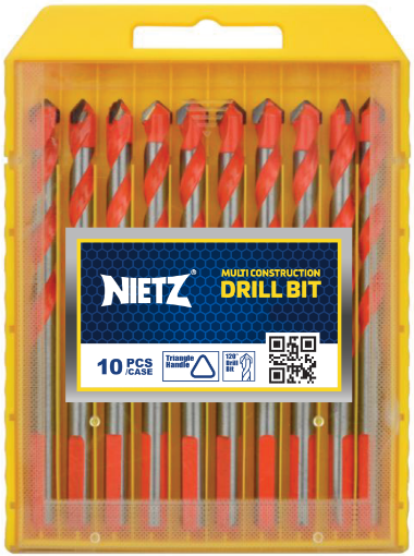 图片 NIETZ MULTI CONSTRUCTION DRILL BIT 8MM