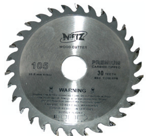 图片 NIETZ TUNGSTEN TEETH CIRCULAR SAW BLADE WOOD 4INX40T