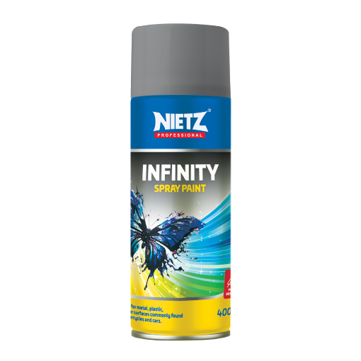 Picture of NIETZ INFINITY SPRAY PAINT EXECUTIVE GREY (#04)