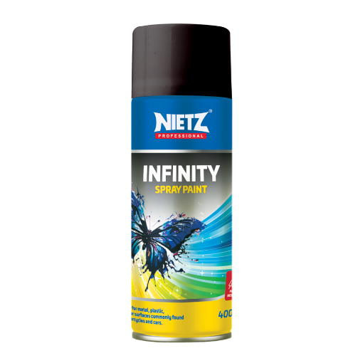 图片 NIETZ INFINITY SPRAY PAINT FLAT BLACK (#29)