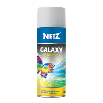Picture of NIETZ_GALAXY SPRAY PAINT #3 SILVER 12/CR