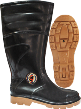 Picture of OSAKI BLACK LONG BOOTS 15IN C/W LINING 3000BL #41