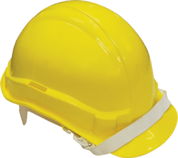 Picture of NIETZ SAFETY HELMET 961 YELLOW FIXED 20PC/BG