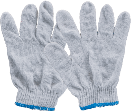 Picture of NIETZ GREY KNITTED COTTON GLOVES B104 400GM
