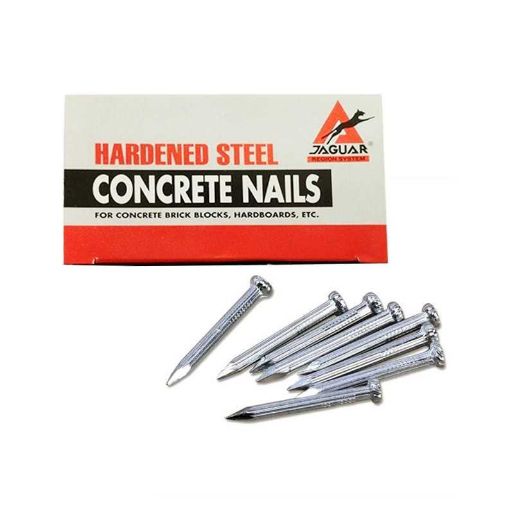 图片 JAGUAR HARDENED STEEL CONCRETE NAIL 1-1/4IN 32X3.2MM