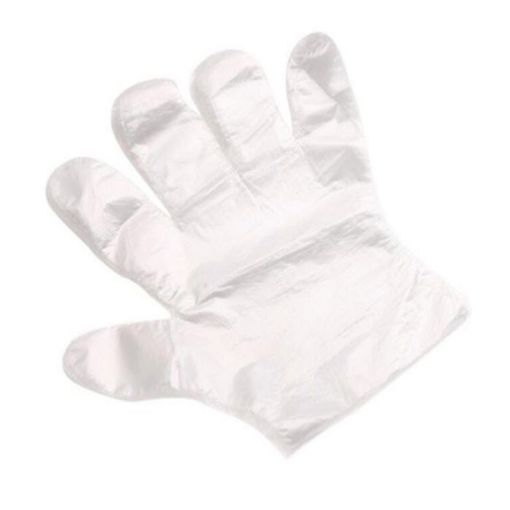 Picture of NIETZ FREE SIZE DISPOSABLE PE GLOVES GDPE - FREE SIZE