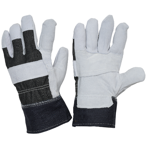图片 NIETZ BLUE JEAN SEMI LEATHER GLOVES 10.5IN