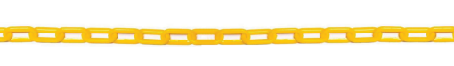 Picture of NIETZ PLASTIC CHAIN YELLOW 6.0X25M