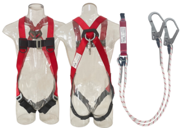 Picture of NIETZ PICASAF BODY HARNESS ABSORBR & DOUBLE LANYARD XL HOOK-680215