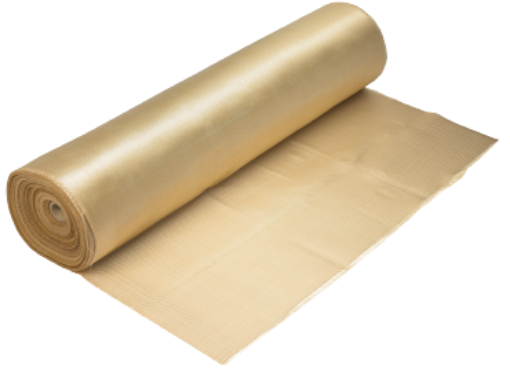 Picture of NIETZ FIBRE CLOTH (SATIN BROWN) HT800 WELDING BLANKET 1.0MMX1X50M 44KGS