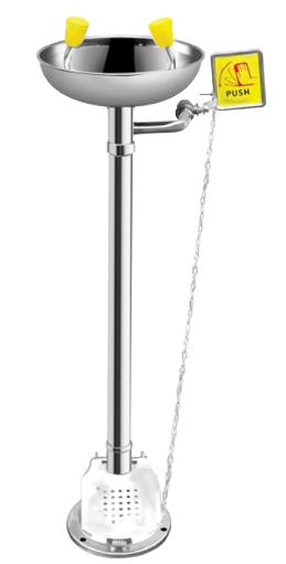 Picture of NIETZ PEDESTAL MOUNTED EYEWASH RYLS001 S304